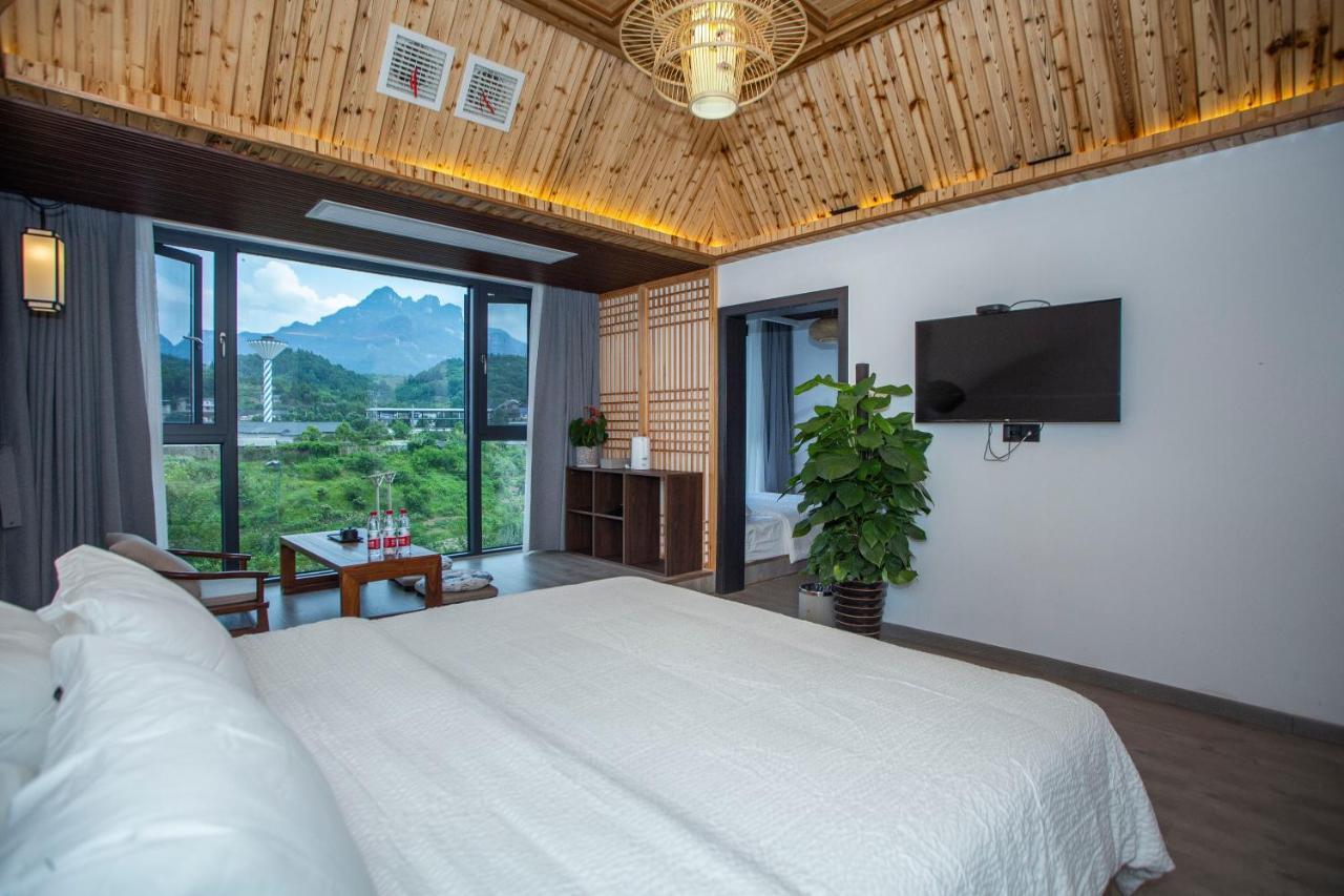 Heaven'S Gate Home Stay --Free Pick Up Service--Panoramic View Of Tianmen Mountain 張家界市 エクステリア 写真
